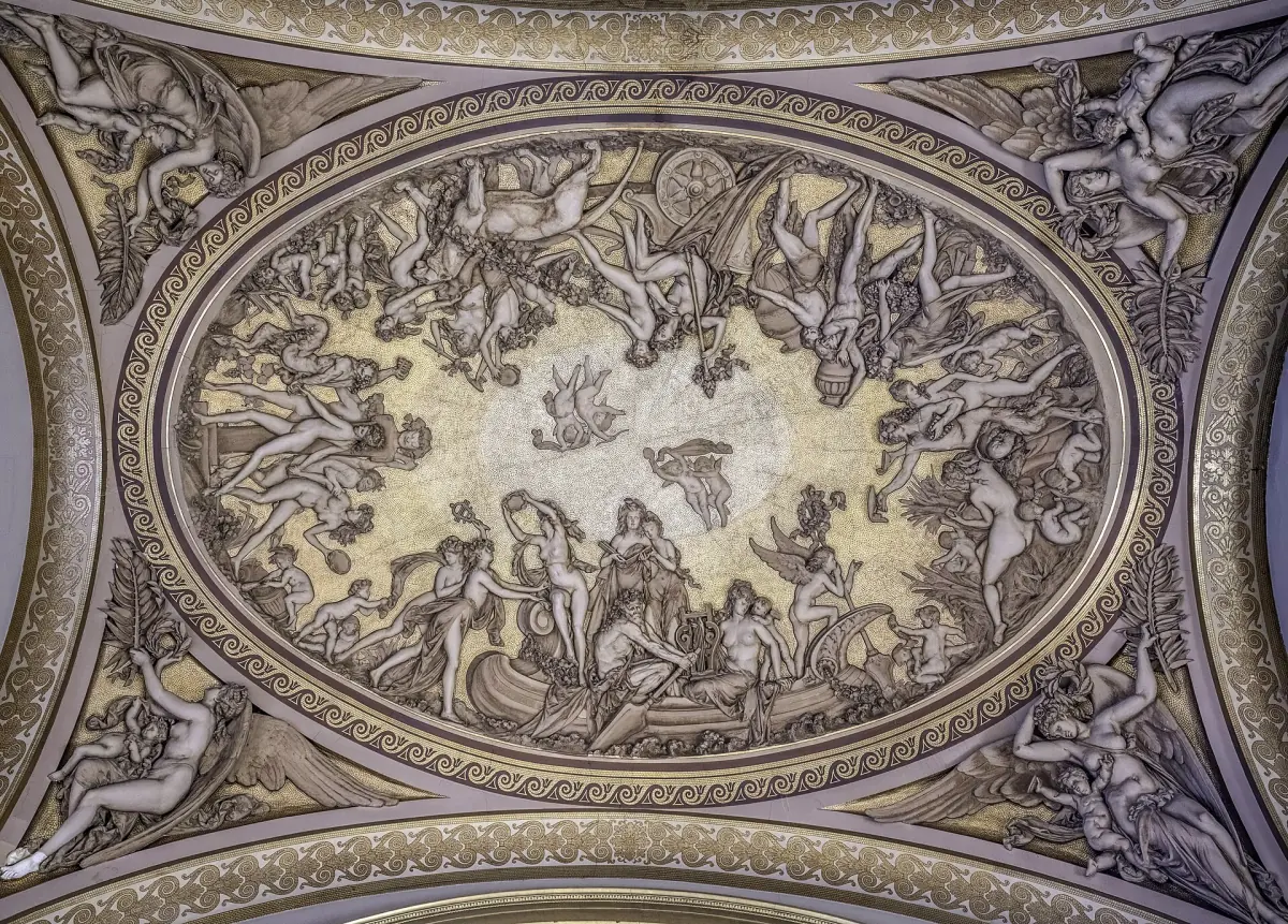 Die Decke der Grande Galerie