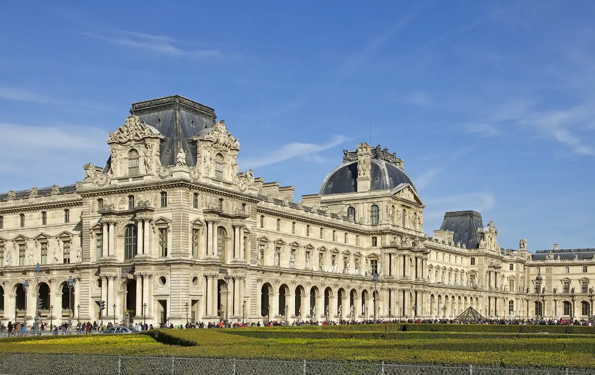 Der Richelieu-Flügel des Louvre
